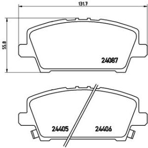 FRONT BRAKE PADS