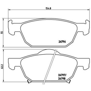 FRONT BRAKE PADS