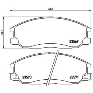 FRONT BRAKE PADS