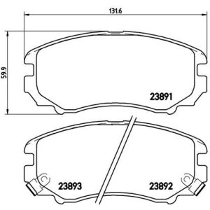 FRONT BRAKE PADS