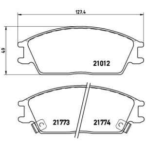 FRONT BRAKE PADS