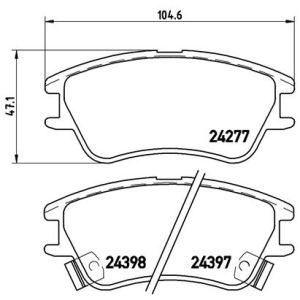 FRONT BRAKE PADS