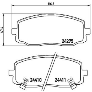 FRONT BRAKE PADS