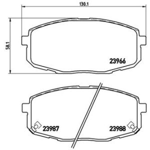 FRONT BRAKE PADS