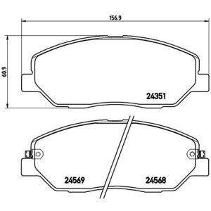 FRONT BRAKE PADS