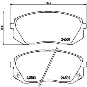 FRONT BRAKE PADS