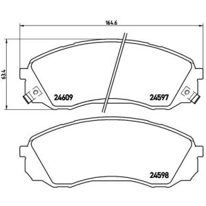 FRONT BRAKE PADS