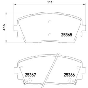 FRONT BRAKE PADS