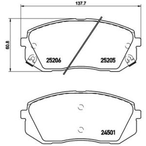 FRONT BRAKE PADS