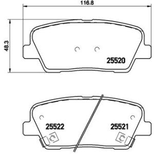 REAR BRAKE PADS