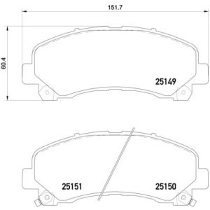 FRONT BRAKE PADS