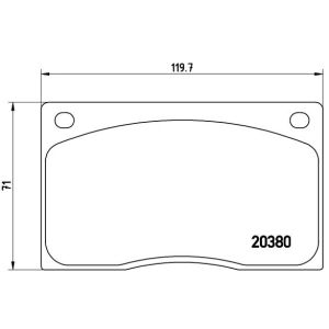 FRONT BRAKE PADS