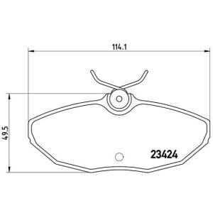 REAR BRAKE PADS