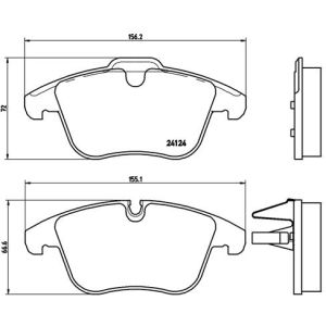 FRONT BRAKE PADS