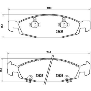 FRONT BRAKE PADS