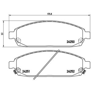 FRONT BRAKE PADS