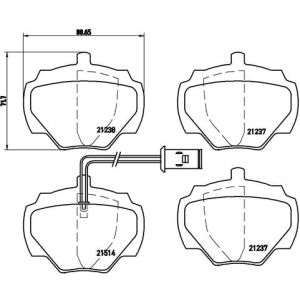 REAR BRAKE PADS