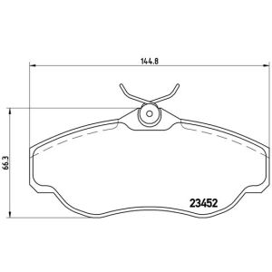 FRONT BRAKE PADS