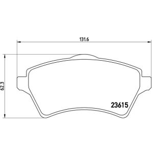 FRONT BRAKE PADS