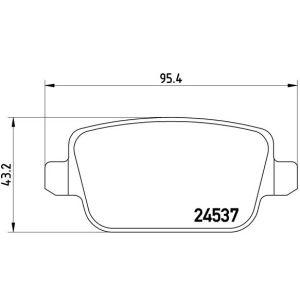 REAR BRAKE PADS