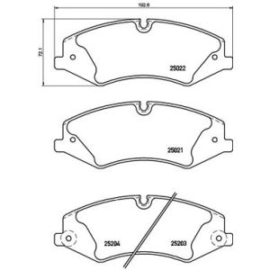 FRONT BRAKE PADS