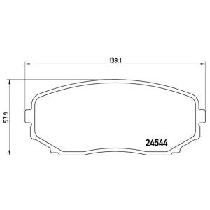 FRONT BRAKE PADS