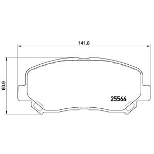 FRONT BRAKE PADS