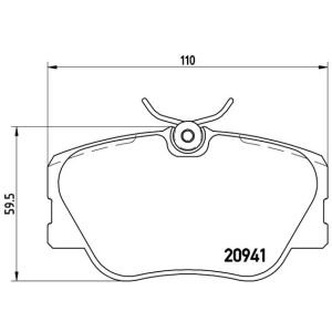 FRONT BRAKE PADS