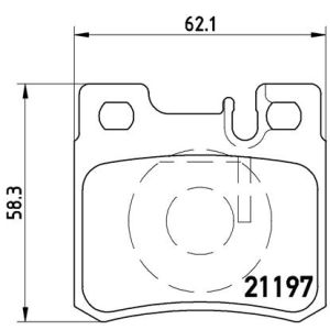 REAR BRAKE PADS