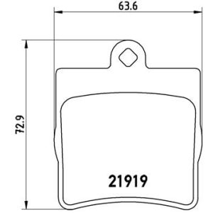 REAR BRAKE PADS