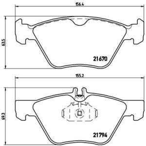 FRONT BRAKE PADS