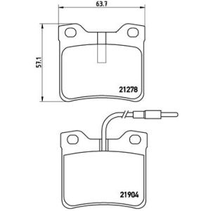 REAR BRAKE PADS