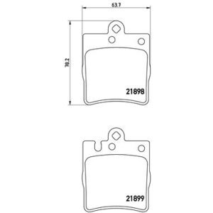 REAR BRAKE PADS