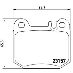 REAR BRAKE PADS