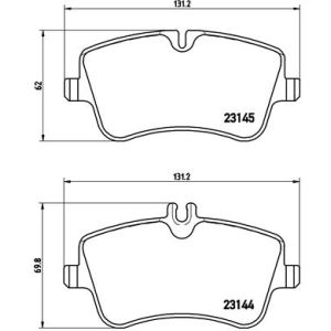 FRONT BRAKE PADS