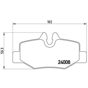 REAR BRAKE PADS