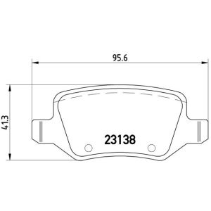 REAR BRAKE PADS