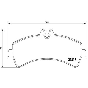 REAR BRAKE PADS