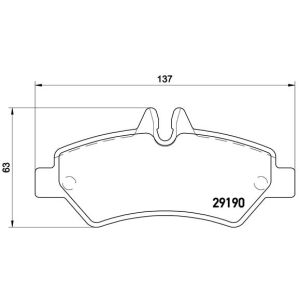 REAR BRAKE PADS