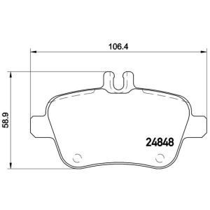 REAR BRAKE PADS