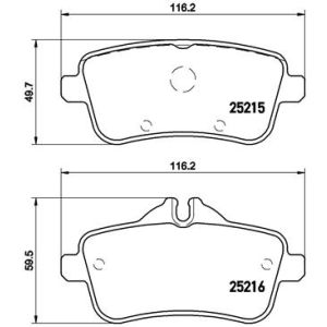 REAR BRAKE PADS