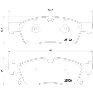 FRONT BRAKE PADS