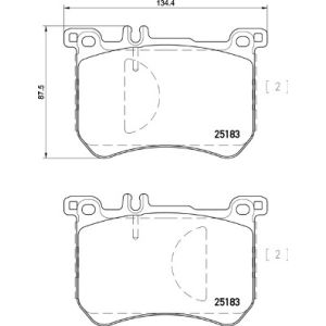 FRONT BRAKE PADS