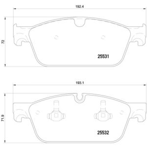 FRONT BRAKE PADS