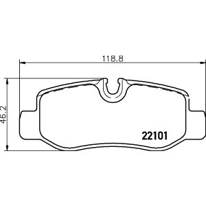 REAR BRAKE PADS