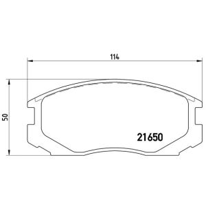 FRONT BRAKE PADS