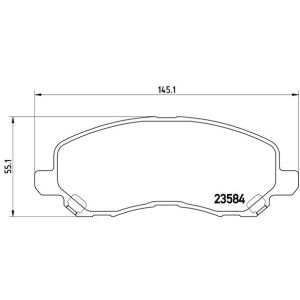 FRONT BRAKE PADS