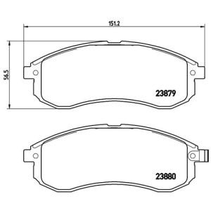 FRONT BRAKE PADS