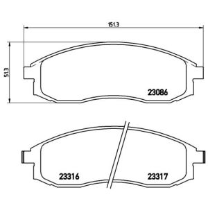 FRONT BRAKE PADS