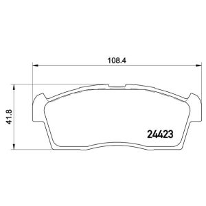 FRONT BRAKE PADS